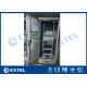 Integrated Weatherproof Outdoor Telecom Cabinet Galvanized Sheet With Oil Socket