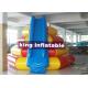 Custom Inflatable Water Tower Slide For Water Parks / Water Trampoline Slide