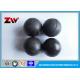 Industrial cast grinding media balls , High Strength forged grinding steel ball