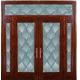 Triple glazed glass for wooden doors made in China