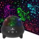 FCC Dinosaur Starry Night Light Projector 9 Color Adjustable For Kids