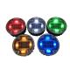 G105 Solar Aluminum Road Stud Reflector with Embedded Cat Eye with LED Color Options
