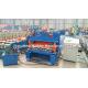 Cold Rolled Panel Roofing Sheet Roll Forming Machine With Adjustable Feeding