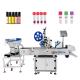 Electric Driven Vial Syrup Blood Collection Tube Labeling Machine with Wood Packaging