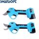 SWANSOFT Cordless Electric Battery pruning shears power display HD digital display cutting number electric pruner shear