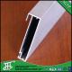 anodizing silver aluminum profile for cabinet glass door frame aluminum profiles with best