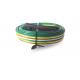 1.9m 2.7m 3.6m Truck Trailer Cable Coiled High Strength PVC Material