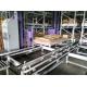 Industrial Packing Automated Conveyor Systems Good Transportation Stability
