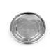 Small Restaurant Stainless Steel Round Tray Full Mirror Polished Customized Logo