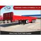 Flatbed type side wall semi trailer and Container truck trailer for sale