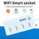 50Hz 60Hz Homekit Smart Socket 2.6 Ounces USB Remote Control Electric Sockets