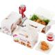 Foldable Disposable 400gsm Custom Food Packaging Boxes Fried Chicken