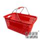 Retail Store Wire Mesh Metal Shopping Basket Zinc Or Chromed