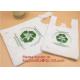 Custom Printed Biodegradable Plastic Bags En13432 Corn Starch Based On Roll