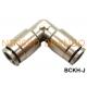 Brass Male Elbow Swivel Push On Tube Air Pneumatic Hose Fitting 1/8 1/4 3/8 1/2