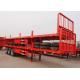 CIMC 20 ft flatbed trailer with iron stake 40 ft high bed semi trailer for