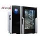 Digital Commercial Kitchen Cooking Equipment Combi Steam 18.5kw 380V Easily Swithched