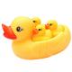 Bathing a baby bath big three small mother duck duck duck bath toy puzzle creative