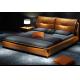 Leather Modern Luxury Furniture High End Contemporary Bedroom Furniture