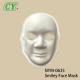 White Paper Mache Hand Painted Smile Face Cosplays Masks DIY Venetian Facemasks Party Masks