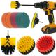 Exw Price 14Pcs Drill Brush Set Cleaning Kitchen Power Scrubber Set