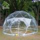 Garden Clear PVC Geodesic Igloo Dome Tent Clear Plant Flowers Grass Green House