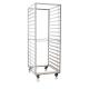 Durable 660x810x1780mm 17 Shelves Stainless Steel Trolly