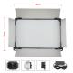 Digital Display LED Soft Panel Light Bi Color 3200k 5500k Full Metal 120watt Phototgraphy Lamp