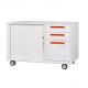 3 Drawer 0.6mm ISO9001 Mobile Lateral File Cabinet