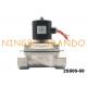 Direct Acting NC 2/2 Way Stainless Steel Solenoid Valve Water Treatment Valve 2S500-50