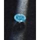 VVS1-VS2 Blue Oval Loose Diamond Cultivated Diamonds 10 Mohs