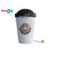 Custom 3.6m Inflatable Coffee Cup Model For Cafe Entrance Decor