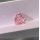 Man Made Lab Grown Pink CVD Diamonds Heart Shape 1.8ct-2.5ct VS-VVS