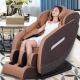 4D Real Relax Full Body Massage Chairs  Woven SAA Recliner ROHS With Straight Rail