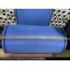 Blue Tubular PP Woven Sack Roll Uncoated Fabric 78 Width For Bags