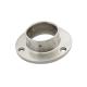 Stainless steel 304 pipe flange base in 2 for rail satin finishing 50.8mm, mirror available