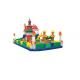 Commercial Inflatable Fun City Amusement Park 14 * 7m 0.55mm PVC Tarpaulin