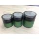Round Cream Jar Plastic Cosmetic Jars / Airless Cosmetic Containers And Jars
