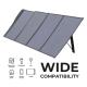 200W Mono Crystalline Half Cell Foldable Solar Panel with Waterproof IP65 6.5KG