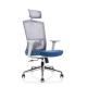 High Back Staff Task Computer Desk Chair Polyurethane Mesh Seat Office Chair