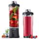 270 Watt for Shakes and Smoothies Waterproof Blender USB Rechargeable with 20 oz BPA Free Blender Cups with Travel Lid.