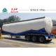 Heavy Duty 50 M³ Bulk Cement Tanker Trailer 3 Axles With 80 Tons Payload