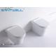 Wall Mounted Concealed Cistern Ceramic Toilet Modern Water Saver Flush Types