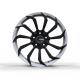 5 Hole 21 Inch Forged Auto Wheels 6061 T6 Alloy For Passenger Car
