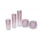 Straight Round Cosmetic Set 50g Moisturizing Face Cream Jar 15/30/50ml Whitening Lotion Bottles With Internal Press Pump