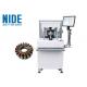 Automatic Table Fan Multi Poles Stator Winding Machine / Machinery For External Armature
