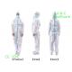 Anti Odour Disposable Painters Coveralls Personal Respiratory Protection