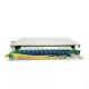 1U ODF Patch Panel Rack Mount Distribution Frame 12 Core Fiber Patch Panel SM