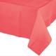 Linen Feel Party Paper Tablecloths Waterproof OUCHAME SGS Listed