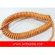 UL Spiral Cable, AWM Style UL22009 26AWG 3C VW-1 80°C 600V, TPE / TPU
